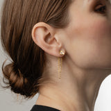 Onda Luminosa 18K Gold Plated Pendant