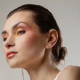 Ninfea & Elara 18K Gold Plated Earrings w. Zirconias