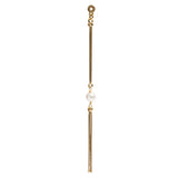 Cassiopea 18K Gold Plated Pendant w. Pearl