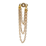 Onda Luminosa 18K Gold Plated Pendant