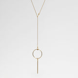 Orbita Fugace 18K Gold Plated Necklace
