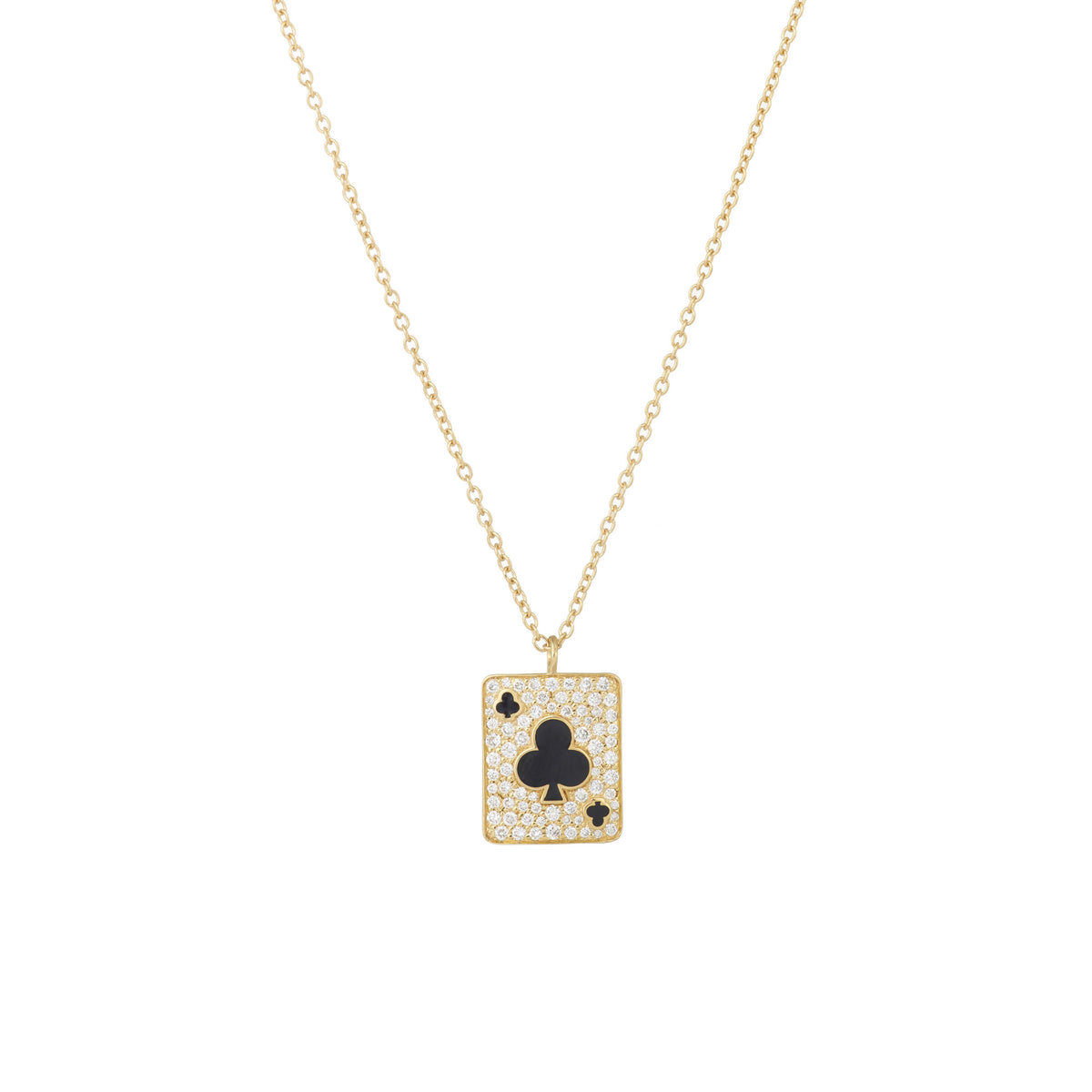 Harmonie 18K Gold Necklace w. Lab-Grown Diamonds