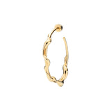 Nuri 35 Gold Plated Hoop