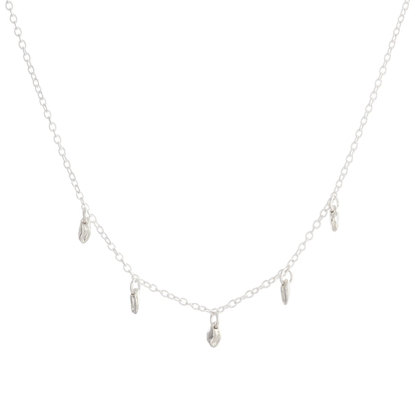 Deborah Blyth | Droplets Silver Necklace