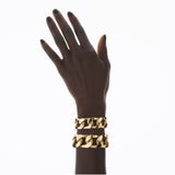 New York 66 Big 18K Gold Armband