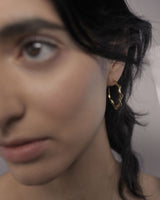 Nuri 25 Gold Plated Hoop