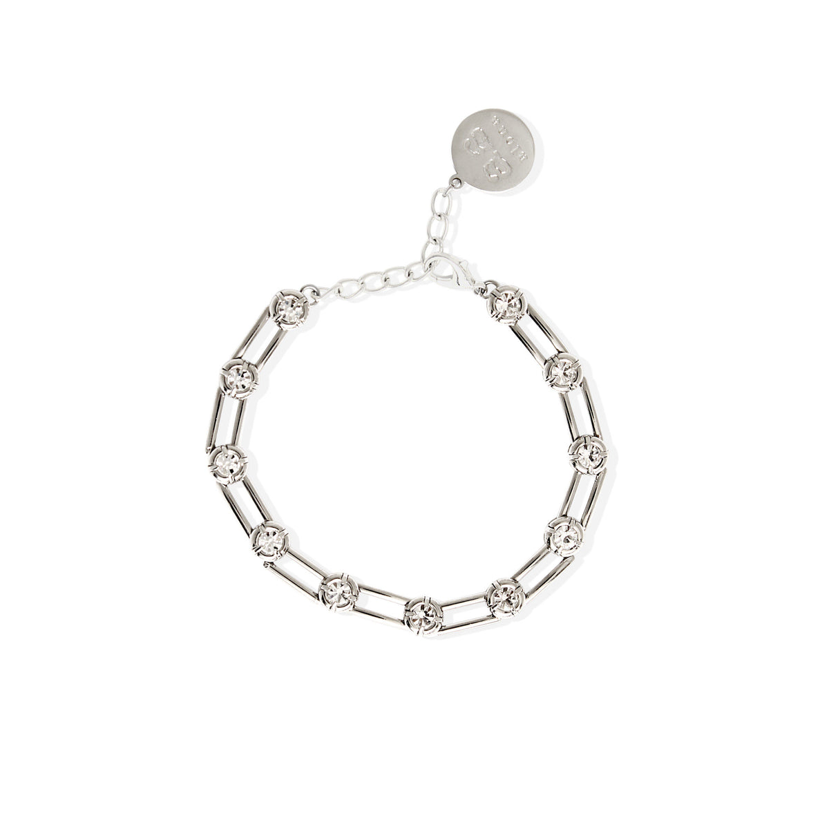 Olympia Sølv Armbånd m. Zirkon