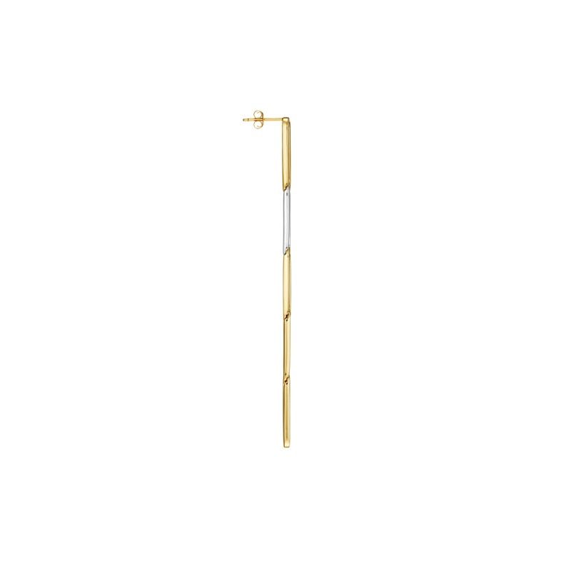 The Sigh V 18K Gold Stud