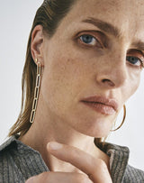 The Sigh V 18K Gold Ohrstecker