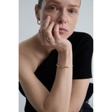 On The Edge 18K Gold Bracelet N°1 w. Diamonds