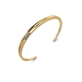 On The Edge 18K Gold Bracelet N°6 w. Sapphires