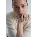 On The Edge 18K Gold Ring N°13 w. Sapphires