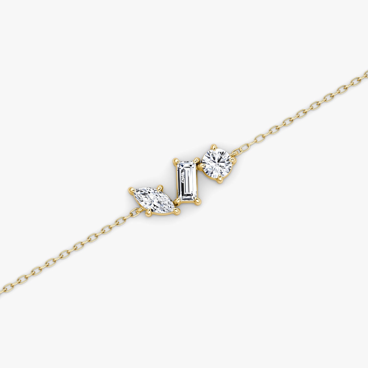 Orion 14K Gold Bracelet w. Lab-Grown Diamonds