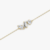 Orion 14K Gold Bracelet w. Lab-Grown Diamonds