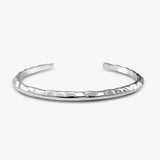 A. Iceberg Sølv Tynd Cuff