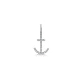 Rock Classic Hope 18K Whitegold Pendant w. Diamonds