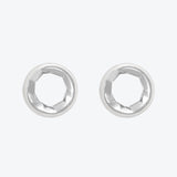 A. Sun Halo Silber Studs w. Schneewittchen Emaille