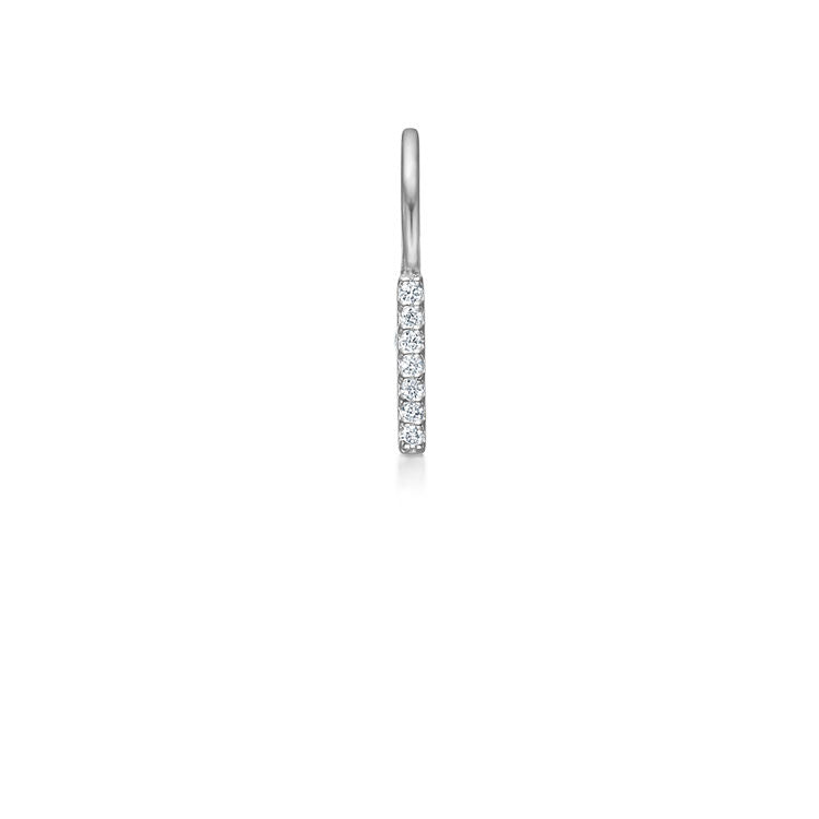 My I 18K Whitegold Pendant w. Diamonds