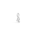 Mein Zodiac Leo 18K Whitegold Anhänger w. Diamanten