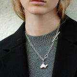 Ringo Turtle You & Me Silver Pendant