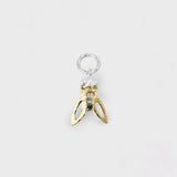Ringo Beetle Silver & Gold Pendant