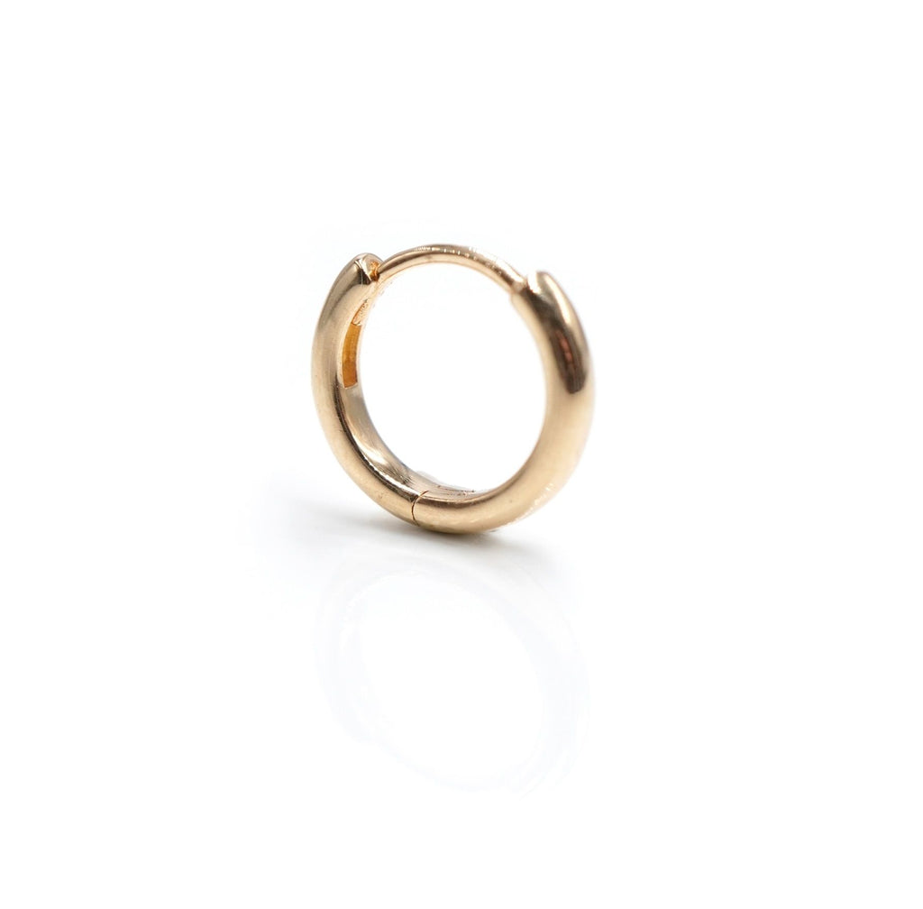 Eternity Mini 18K Gold Hoop