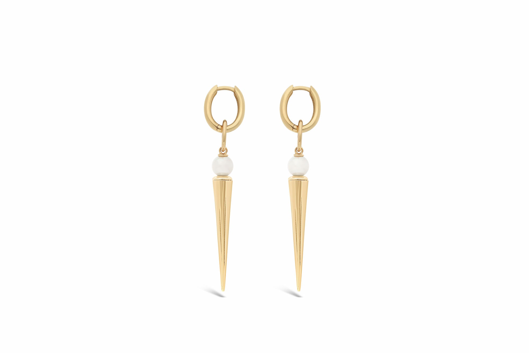 Pampilles Pearls 18K Gold Earrings w. Pearls