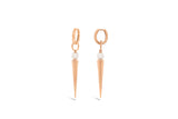 Pampilles Pearls 18K Rosegold Earrings w. Pearls