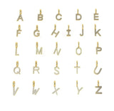 Bogstav 14k Guld Halskæde m. Diamanter