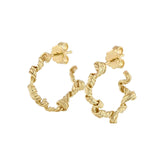 Fouettés 18K Gold Hoops