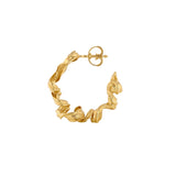 Fouettés 24K Gold Plated Hoops