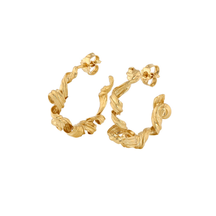 Fouettés 24K Forgyldte Hoops