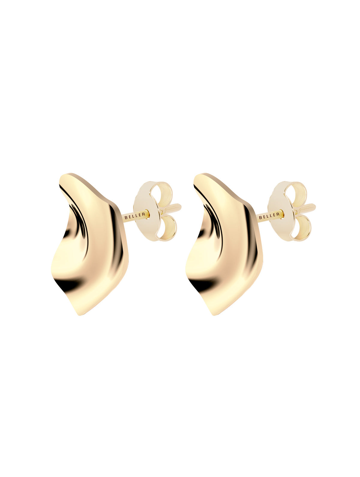Liquid N°3 18K Guld Ørering