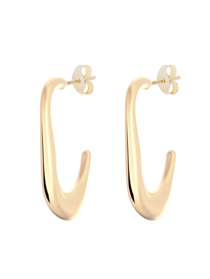 Liquid N°8 18K Gold Earring