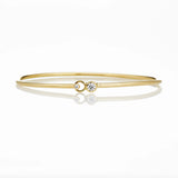 Lovely Sophie, Stor 14K Guld Armbånd m. Diamanter