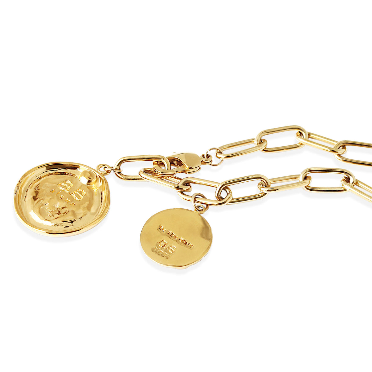 Penelope Gold Plated Halskette w. Zirkonia