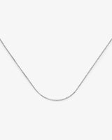 Petite Chain 14k Whitegold Necklace