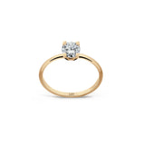 Promise 18K Gold Ring N°20 w. Diamond