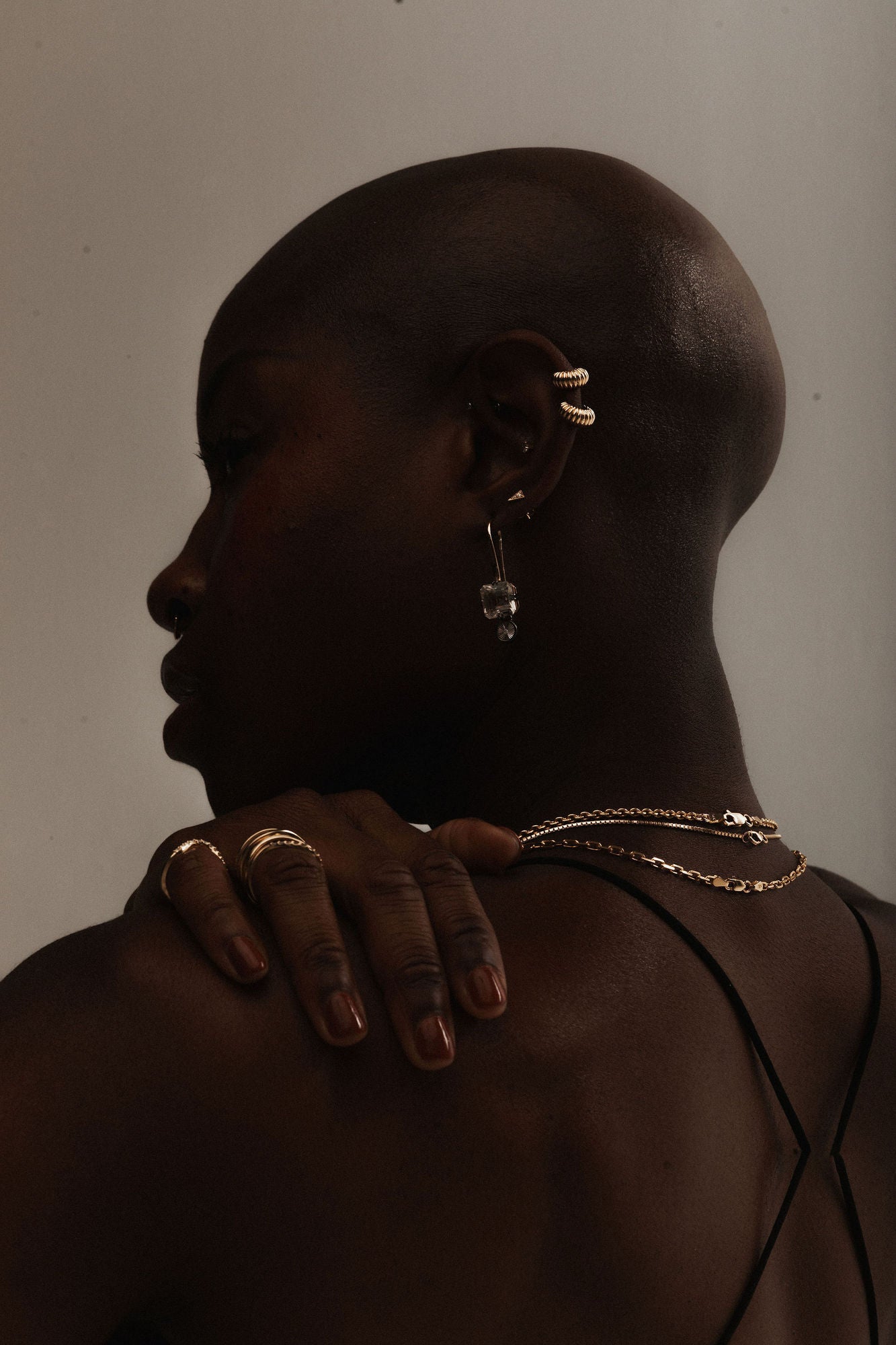 Puffies 14K Gold Hoops