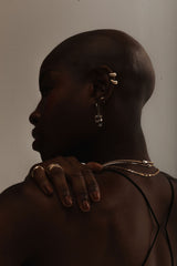 Puffies 14K Gold Hoops