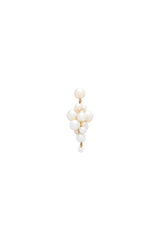 Botticelli Grande Single 14K Gold Earring w. Pearl