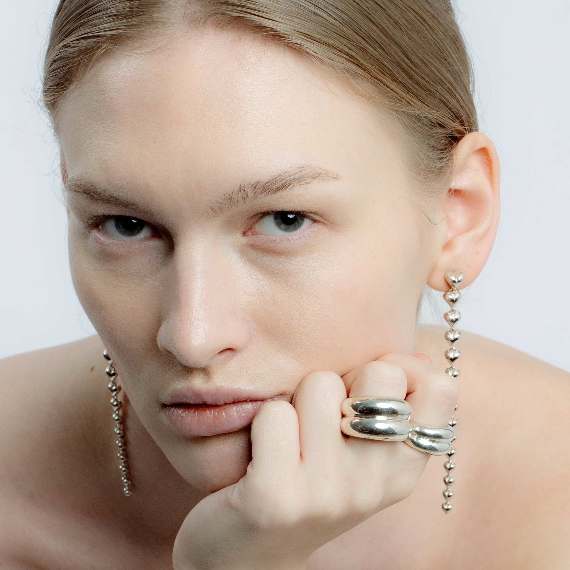 Nubo 12mm Silver Ring