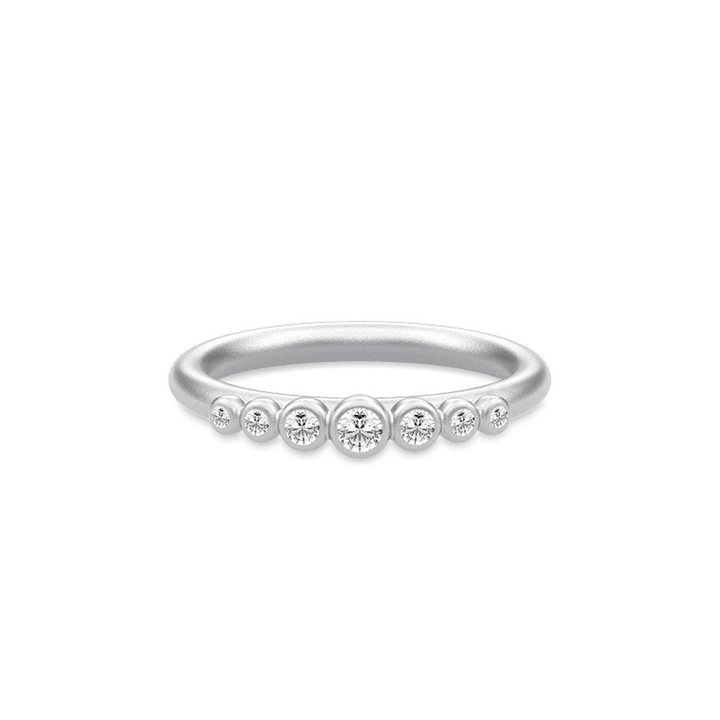 Grace Clear Sølv Ring m. Zirkon