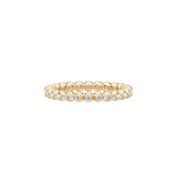 Gracious Clear Gold Plated Ring w. Zirconia