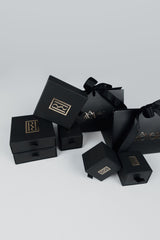 Mini Drop 18K Gold Earrings w. Lab-Grown Diamonds