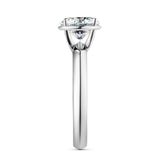 No 1 Solitaire 18K White Gold Ring w. Diamond