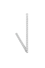 Romance 18K White Gold Earring w. Lab-Grown Diamonds