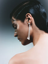 ALMA 9k Gold Earrings w. Pearl