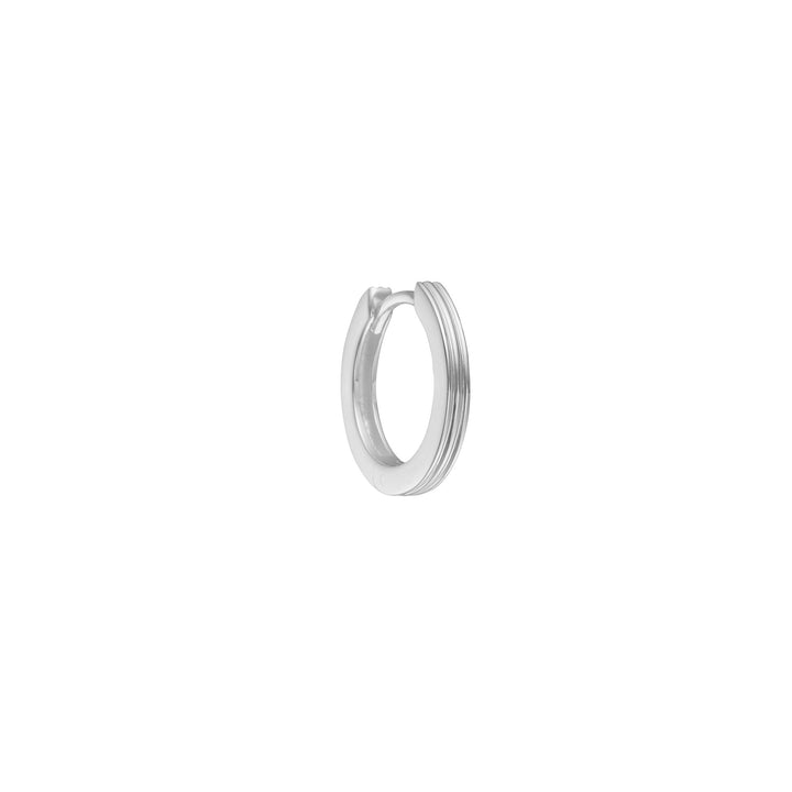 Unicorn small Silver Hoop