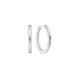 Unicorn medium Silver Hoop